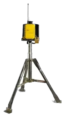 Weerstation met regenmeter